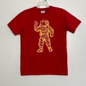 Billionaire Boys Club Men’s Red Astronaut Print T Shirt Size M